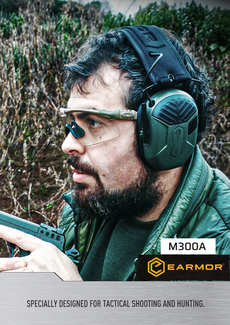 אוזניות טקטיות לירי וצייד