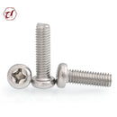 בורג פיליפס עגול נירוסטה