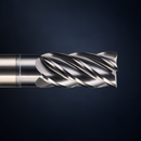 EUROCUT Z5 Ø16mm Solid Carbide End Mill, תמונת תקריב ראש כרסום