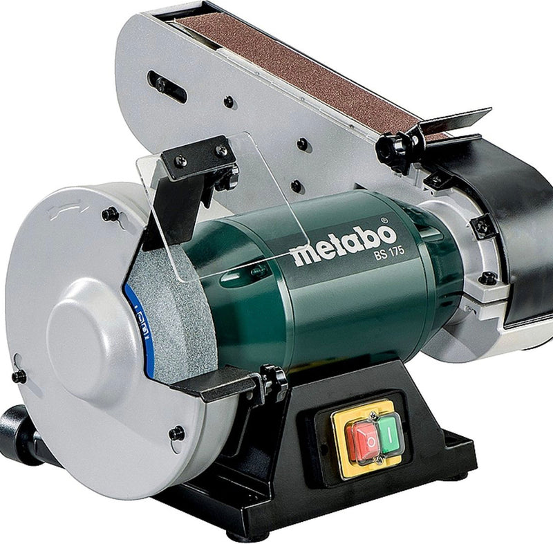 משחזת שולחן + מלטשת סרט 500W metabo גמל שריד