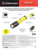 פנס ידני קומפקטי וקשוח בעל תאורה כפולה DUALIE 2 AA streamlight