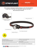 פנס ראש איכותי ENDURO LED HEADLAMP streamlight