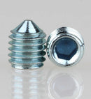 בורג אלן  בלי ראש פלדה קצה קוני     שחור |  מגולוון |  נירוסטה