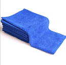 מטלית ניקוי איכותית מיקרופייבר כחולה 40/40 ס"מ